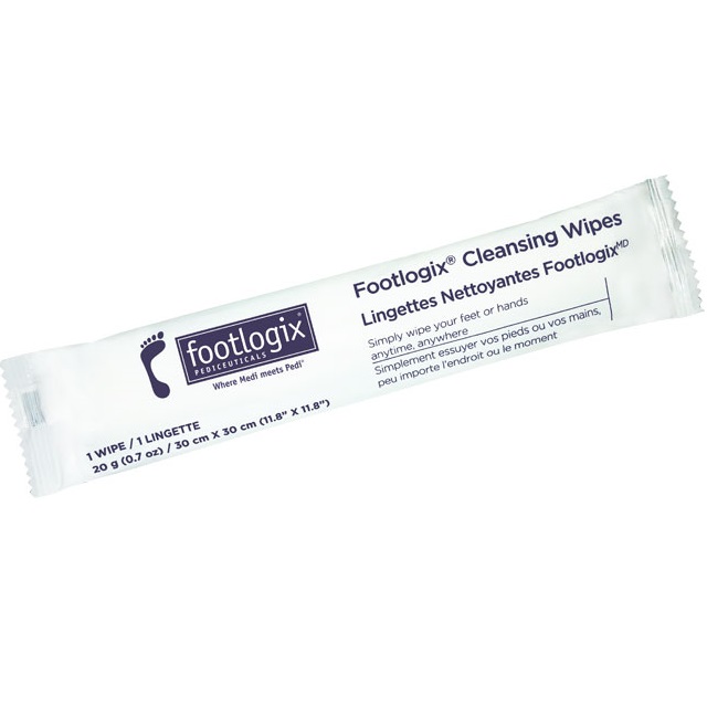 FOOTLOGIX® CLEANSING WIPES - Čistící ubrousky Footlogix® na nohy (20g)