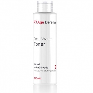 Age Defence Rose Water Toner - Růžová tonizační voda (200 ml)